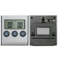 thumbnail image 3 of Termómetro de Cocina Digital con Temporizador Sonda Timing y Función de Alarma 0-250 ° C / 32-482 ° Tomshoo  Medidor digital, 3 of 7