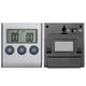 thumbnail image 3 of Termómetro de Cocina Digital con Temporizador Sonda Timing y Función de Alarma 0-250 ° C / 32-482 ° Tomshoo  Medidor digital, 3 of 7