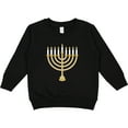 thumbnail image 2 of Inktastic Chanukah Hanukah Menorah Toddler Sweatshirt, 2 of 4