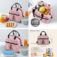 thumbnail image 5 of KUIFORTI Bow Duck School Bag with Lunch Bag Girls Backpack Set of 4 Kids School Bag Pencil Bags Fashion for Elementary Primary Middle School Back to School Supplies, 5 of 7