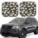 thumbnail image 1 of Fotbe Flowers Juego de 2 Piezas de Parasoles para Parabrisas | Bloqueador Solar para Auto | Accesorios Plegables para Protección Solar Interior-Small, 1 of 6