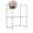 White, variant on WNFJR Expandable Microwave Stand, Heavy Duty 3-Tier Adjustable Microwave Oven Rack Shelf, Space-saving Kitchen Counter Shelf for Kitchen Organizers and Storage