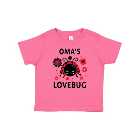 

Inktastic Valentine s Day Oma s Lovebug Gift Baby Boy or Baby Girl T-Shirt