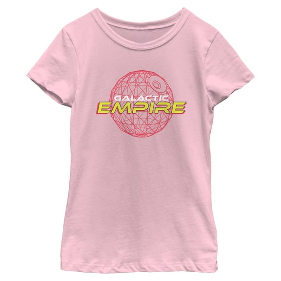 Girls Star Wars Death Star Galactic Empire T Shirt