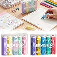thumbnail image 3 of Clearance Sale! 10PACK Colorful Hexagonal Erasers, Soft Rubber Pencil Erasers for Sketching & Writing, Rubber, for Office & Home, (9.1x7x1.8cm, Assorted), 3 of 8