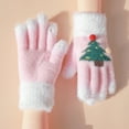 thumbnail image 5 of Hellosay Womens Gloves for Cold Weather Thermal Warm Christmas Gifts Pink, 5 of 7