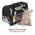thumbnail image 4 of Daisy Pet Carrier Bag 900D Oxford Cloth Sherpa Nylon Webbing 17x10x11.8 in Fabric Base 43x26x30 cm, 4 of 7