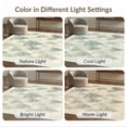 thumbnail image 7 of ODIKA Farmhouse Watercolor Forest Botanical Border Hardwood Long Hallway Easy Care Kids Safe for Small Living Room, Playroom, Bedroom, 7 of 7