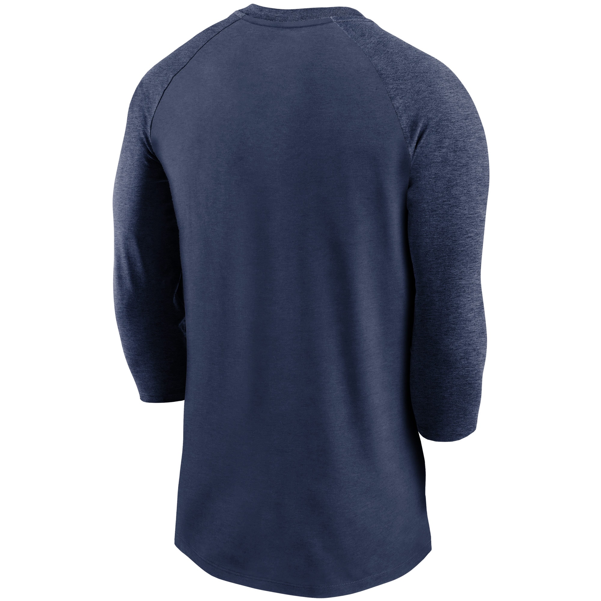 Men's Nike Navy Detroit Tigers Local Phrase Tri-Blend 3/4-Sleeve Raglan T-Shirt - image 3 of 3