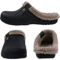 thumbnail image 2 of KAQ Classic Fur Lined Clogs Waterproof Winter Fuzzy Slippers for Women Men Indoor and Outdoor, 2 of 13