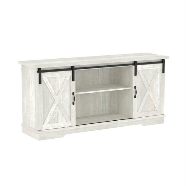 58 Modern Farmhouse Wood Tv Stand With Sliding Barn Doors Stone Grey Com 58 Modern Farmhouse Wood Tv Stand With, Sliding Barn Door Tv Stand