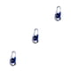 thumbnail image 1 of Bearachild LLavero de coche para hombre, soporte para Llavero, organizador de Metal, diseño de anillo doble, hebilla, llavero de moda, accesorios Azul 3piezas, 1 of 6
