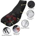 thumbnail image 4 of Lawn Mower Protective Cover for Outdoor Storage Waterproof Dustproof Weed Weeder with Drawstring, 4 of 5