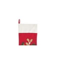 thumbnail image 2 of 20" Holly Branch Hanging Large Christmas Stocking, 2 of 4