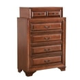thumbnail image 3 of Glory Furniture LaVita 6-Drawers Bedroom Chest in Oak, 3 of 8