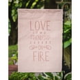 thumbnail image 3 of Love is a Friendship Garden Flag, 3 of 3