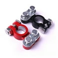 thumbnail image 4 of 2PCS Car Battery Terminal Connector Top Post Positive Negative Heavy Duty Universal, 4 of 10