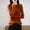 #172-Brown, variant on Women's Solid Color Raglan Sleeve Sweater, Long Sleeve Round Neck Casual Fashion Top for Daily Wear