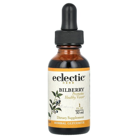 Eclectic Herb Bilberry Extract, 250 mg, 1 fl oz (30 ml)