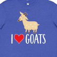 thumbnail image 4 of Inktastic Goat Cute I Love Goats Farm Animal Youth T-Shirt, 4 of 5