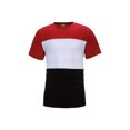 thumbnail image 4 of Txlixc Traje de hombre, camiseta de cuello redondo de manga corta + pantalones cortos de cintura de cuerda Txlixc moda, 4 of 6