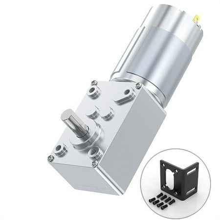 

DC Brushed Motor 470RPM~7RPM 12V~24V Speed Adjustable 5840-555 Micro Forward And Reverse Switching Torque 100KG.CM Geared Motor -------- Stable Internal Structure