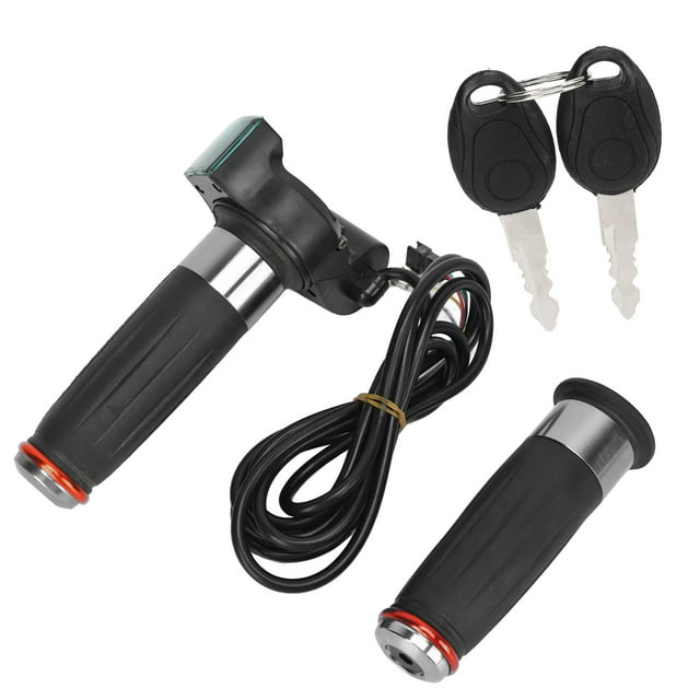 Throttle Speed Grip, 12V To 99V Throttle Grip Digital Voltage Display SM Port For Motorbike