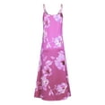 thumbnail image 4 of YAGHYAGH Plus Size Womens Summer Beach Sundress Floral Sleeveless V Neck Long Dress, 4 of 4