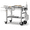 Grill Cart, variant on LHRIVER 2 Burner Food Grade SUS304 Tabletop Griddle, 16,000 BTU 310 Sq. In. Portable Propane Gas Griddle