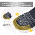 thumbnail image 5 of FitVille-zapatos de malla de ancho para hombre, zapatillas ligeras transpirables y cómodas para pies planos, alivio del dolor de fascitis, 5 of 5