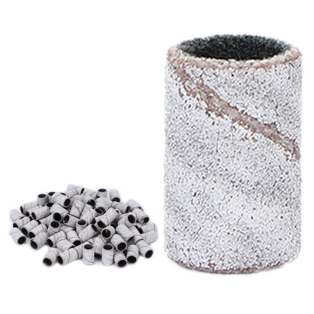 Anillos de LiJado de Unas, Bandas de Lijado de Unas de Alta Dureza 100pcs para Técnico de Umas para Salón de Umas