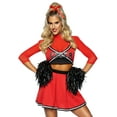 thumbnail image 3 of Leg Avenue Varsity Babe Womens Cheerleader Costume, 3 of 5