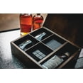 thumbnail image 4 of Picnic Time 605-10-509-000-0 Whiskey Box - Oak Gift Set, 4 of 4