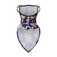 thumbnail image 3 of Neck Gaiter Headwear Bandana Breathable Face Scarf w/Ear Loops,2pack,Floral C, 3 of 7