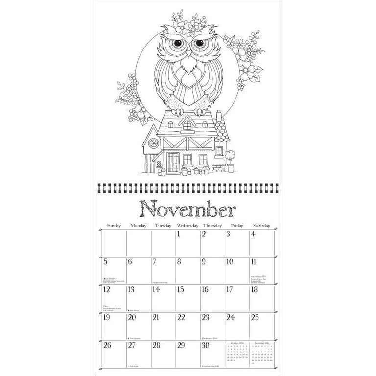 Johanna Basford 12-Month 2024 Coloring Weekly Planner Calendar - Book  Summary & Video, Official Publisher Page
