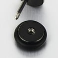 thumbnail image 4 of Jinsinto Stainless Steel Mens Triangle Stud Earrings with Greek Key Pattern, Screw Back 2pcs, 4 of 4