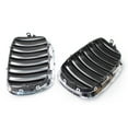 thumbnail image 5 of NS 2PCS Chrome Frame Shiny Black Slat Bumper Grill Car Kidney Grille Cover 51137157688, 51137185223, 51137185224 for BMW E70 X5 2008-2013, E71 X6 2008 2009 2010 2011 2012 2013, 5 of 5