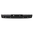 thumbnail image 1 of Fab Fours Bumper DR06-RT1050-1 Red Steel; One Piece Design; Direct Fit; Mounting Hardware Included; With Integrated Mount For Pod Lights; Black Powder Coated 11 Gauge Steel, 1 of 3