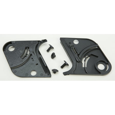 Black Nickel Plated Magnetic Shield - GMAX GM-44/MD-04 Replacement Shield Ratchet Plates with Screws Black