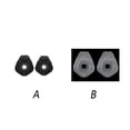 thumbnail image 2 of Speravity 2X cubierta protectora tapa a prueba de polvo agujero de silicona instalación práctica suministros impermeables para coche limpiaparabrisas Automoción decorativa y accesorios Negro Speravity VI018649-01B, 2 of 6