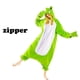 thumbnail image 2 of Nuevo pijama bonito de dibujos animados de rana verde con cremallera, película de animales para mujer, regalo de Navidad para adultos, Cosplay, Mono para hombre Kigurumi, 2 of 4
