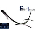 thumbnail image 2 of Petra Leisure 15 Ft. Indoor/Outdoor Powder Coated Galvanized Steel Arc Hammock Stand. Strongest Supports Single/Double Hammock Bed.(Black), 2 of 2
