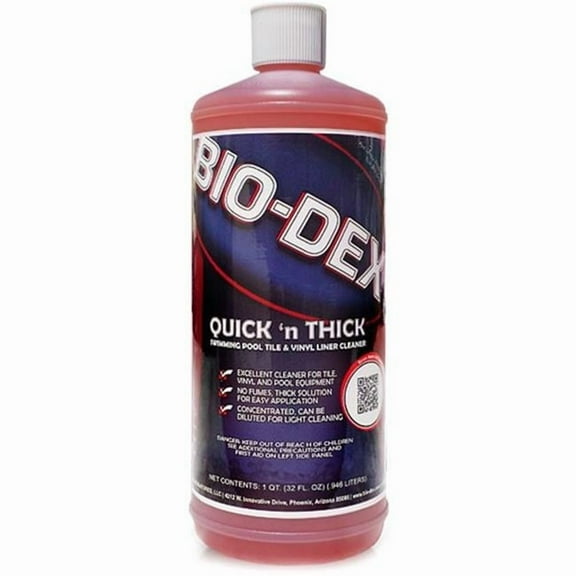 Bio-Dex Quick'n Thick Tile and Vinyl Liner Cleaner QT032