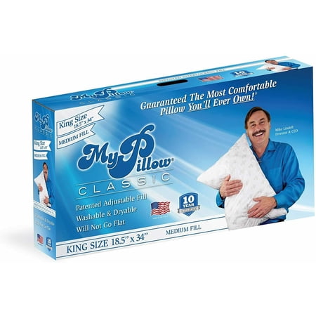 New MyPillow S/Q Classic Series Bed Pillow