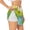 White, variant on Two Frogs Are Sitting On Water Lilies for Double-layer Running Short for Women, Perfect for Gym, Tennis, and More, Featuring a Convenient Pocket-X-Large