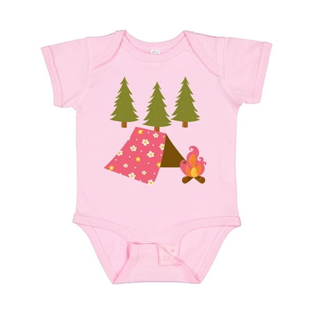 

Inktastic Summer Camp Girls Camping Gift Baby Girl Bodysuit