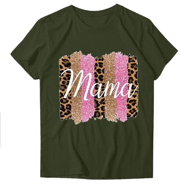 Blusas de Manga Corta para las Mujeres Divertido Impreso Cuello Redondo Tee, Vintage Humor Gráfico Blusas de Primavera para las Mujeres