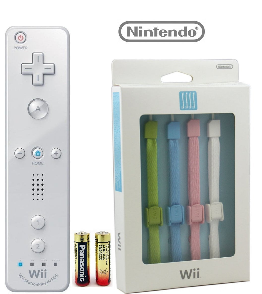 Official Nintendo Wii Remote Controller Bonus Free 5 Wrist Strap