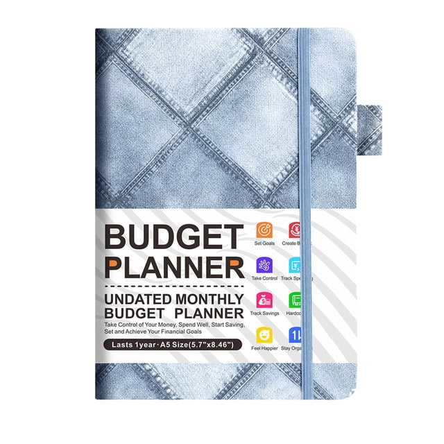 Budget Planner, Monthly Accounts Book and Bill Tracker, Undated Financial Organizer, Expense Tracker Notebook, Manage and Optimize Your Finance, A5 Size