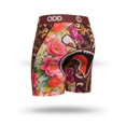 thumbnail image 3 of ODD SOX – Warplane Designer Floral Boxer Briefs – Adults & Teens Size Medium – Officially Licensed, 3 of 7